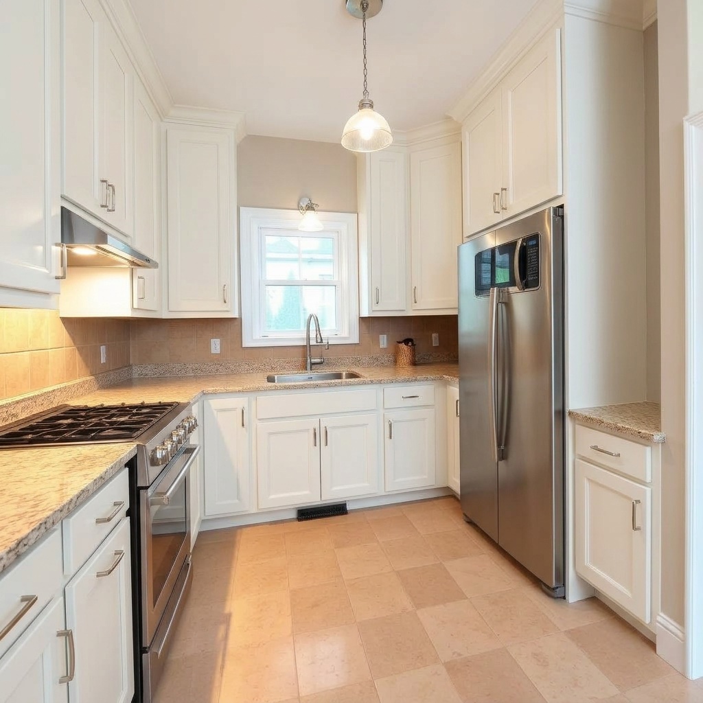 Kitchen Cabinet Refresh after virtual staging