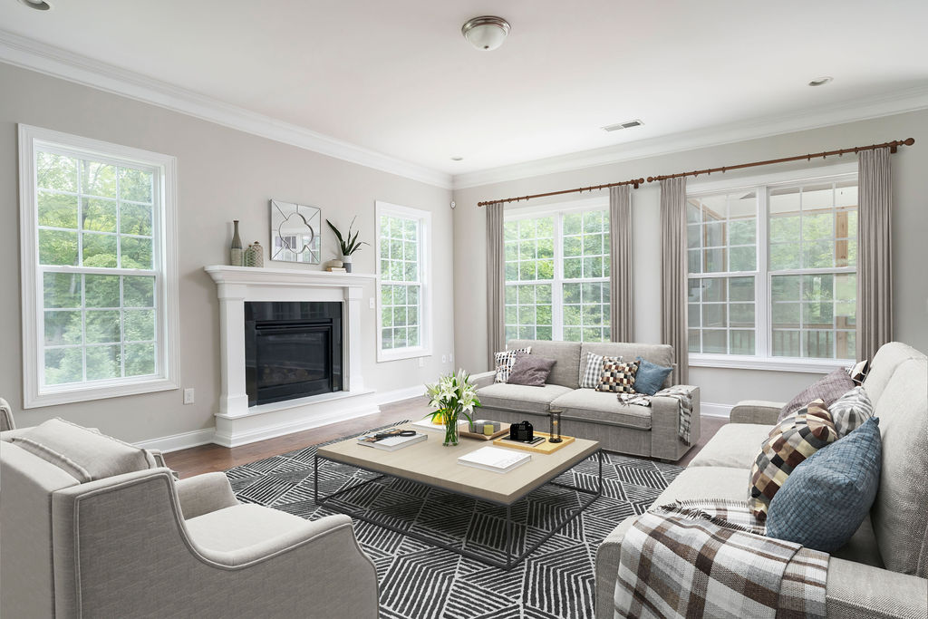 Hearthside Living after virtual staging