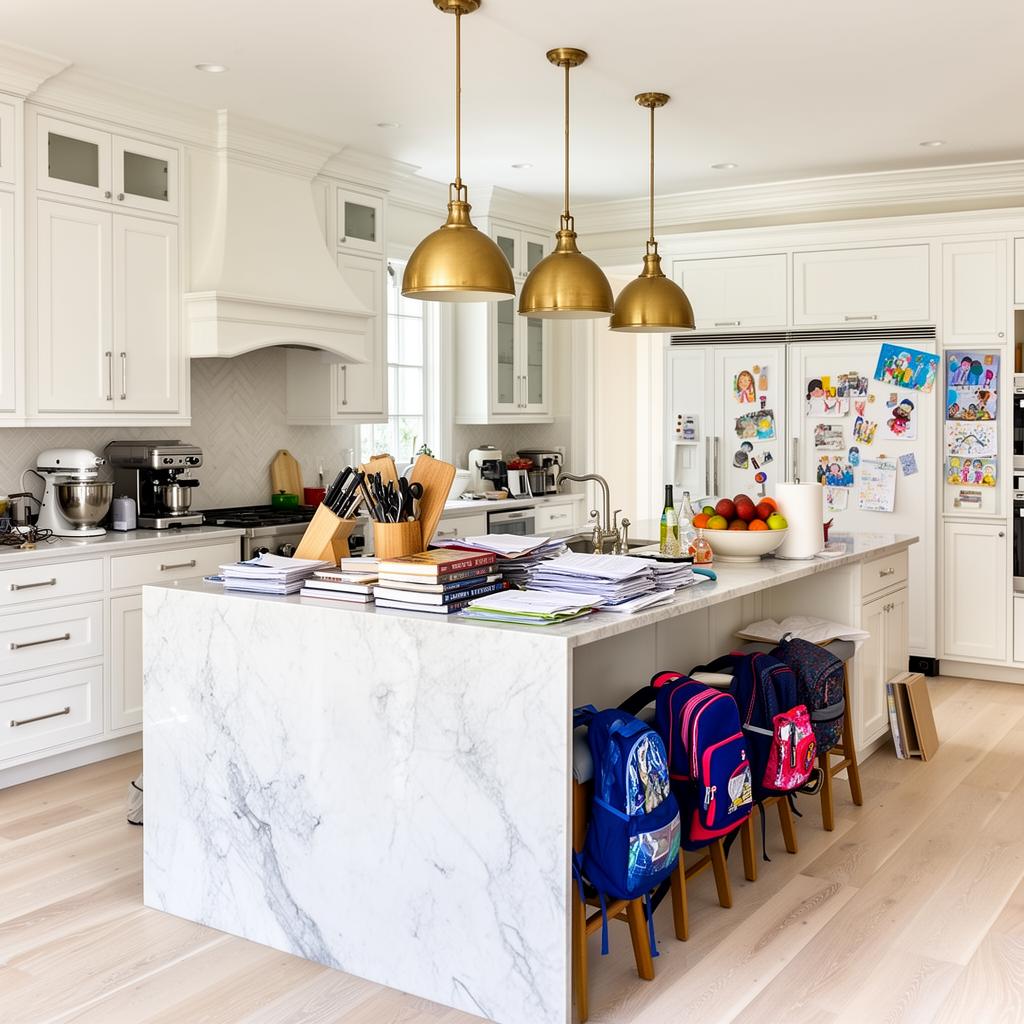 Chef's Kitchen Reset before staging